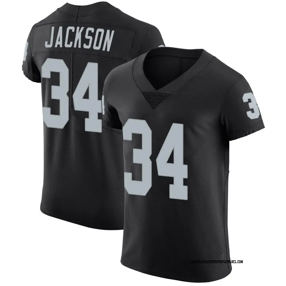 RAIDERS JACKSON 34番 ウニフォーム 黒 2XL RAIDERS JACKSON 34番 ウニフォーム 黒 2XL Vintage 80's