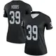 Legend Black Women's Nate Hobbs Las Vegas Raiders Jersey