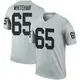 Legend Men's Cody Whitehair Las Vegas Raiders Inverted Silver Jersey