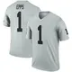Legend Men's Marcus Epps Las Vegas Raiders Inverted Silver Jersey
