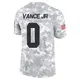 Limited Arctic Camo Youth Greedy Vance Jr. Las Vegas Raiders 2024 Salute to Service Jersey