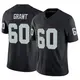 Limited Black Men's Charles Grant Las Vegas Raiders Vapor F.U.S.E. Jersey