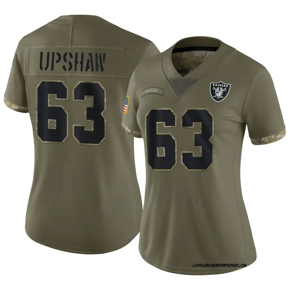 Wilson Gene Upshaw Jersey for Men, Women and Kids - Raiders