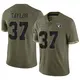 Limited Olive Youth Trey Taylor Las Vegas Raiders 2022 Salute To Service Jersey