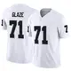 Limited White Men's DJ Glaze Las Vegas Raiders Vapor F.U.S.E. Jersey