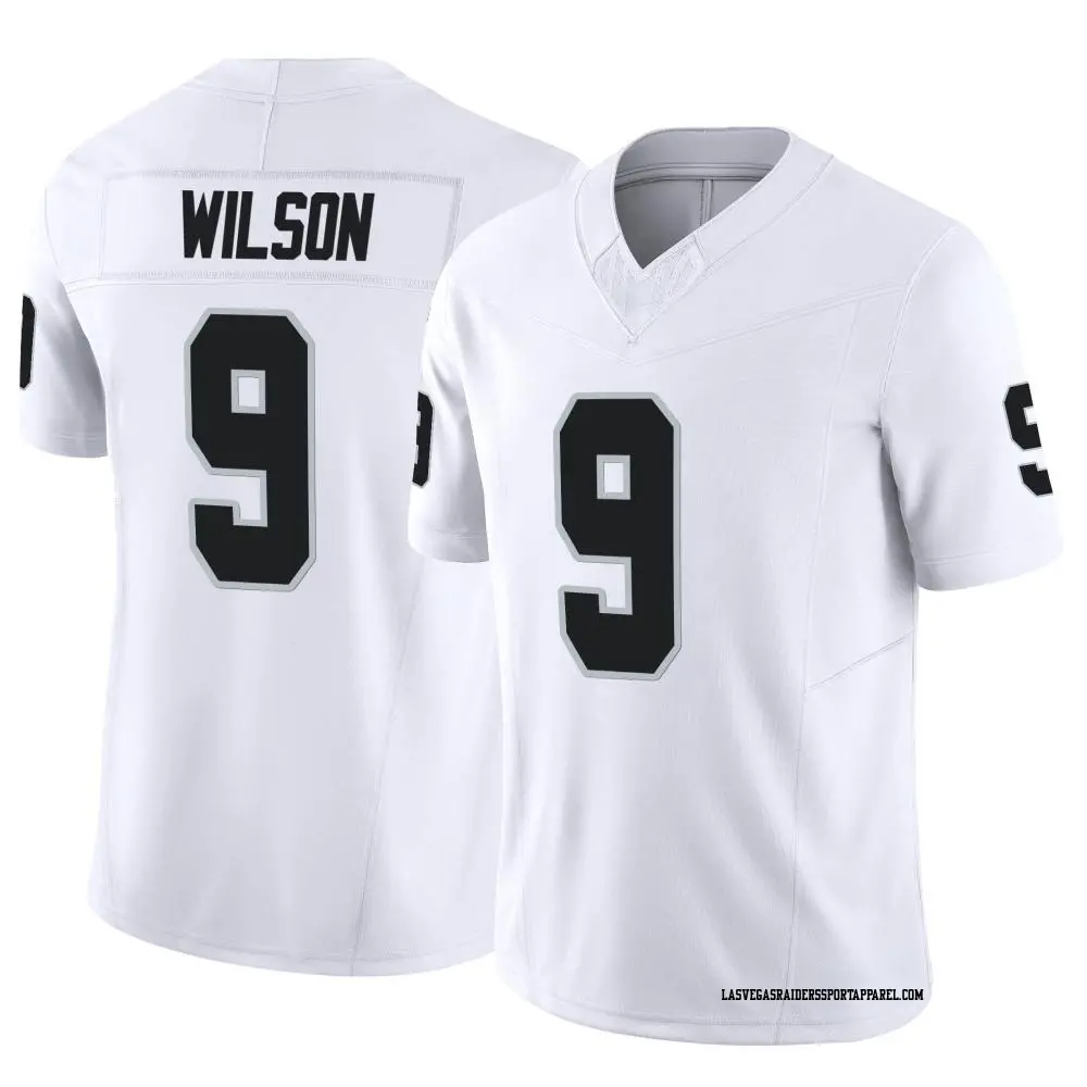 Limited White Men's Tyree Wilson Las Vegas Raiders Vapor F.U.S.E. Jersey