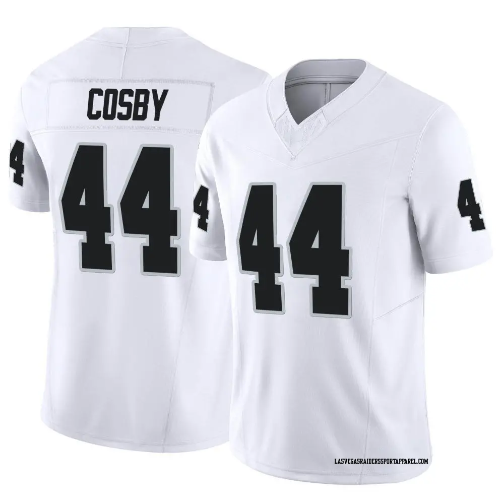 Limited White Youth Bryce Cosby Las Vegas Raiders Vapor F.U.S.E. Jersey