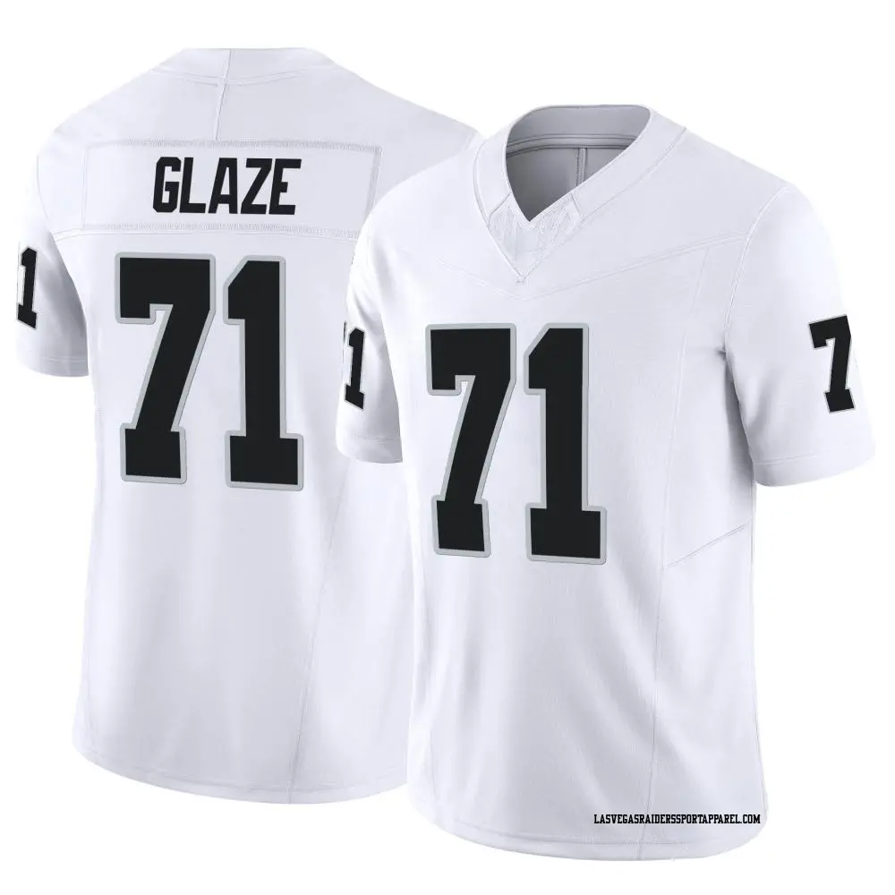 Limited White Youth DJ Glaze Las Vegas Raiders Vapor F.U.S.E. Jersey