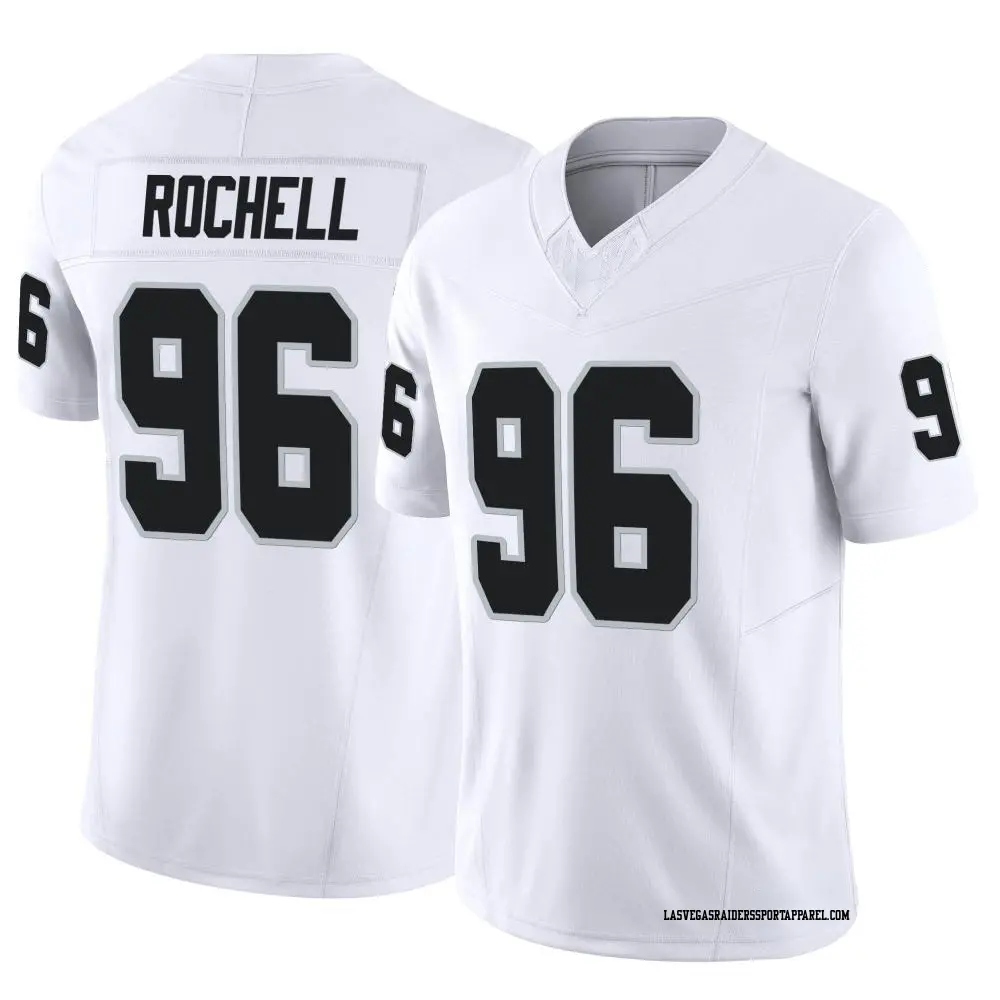 Limited White Youth Isaac Rochell Las Vegas Raiders Vapor F.U.S.E. Jersey