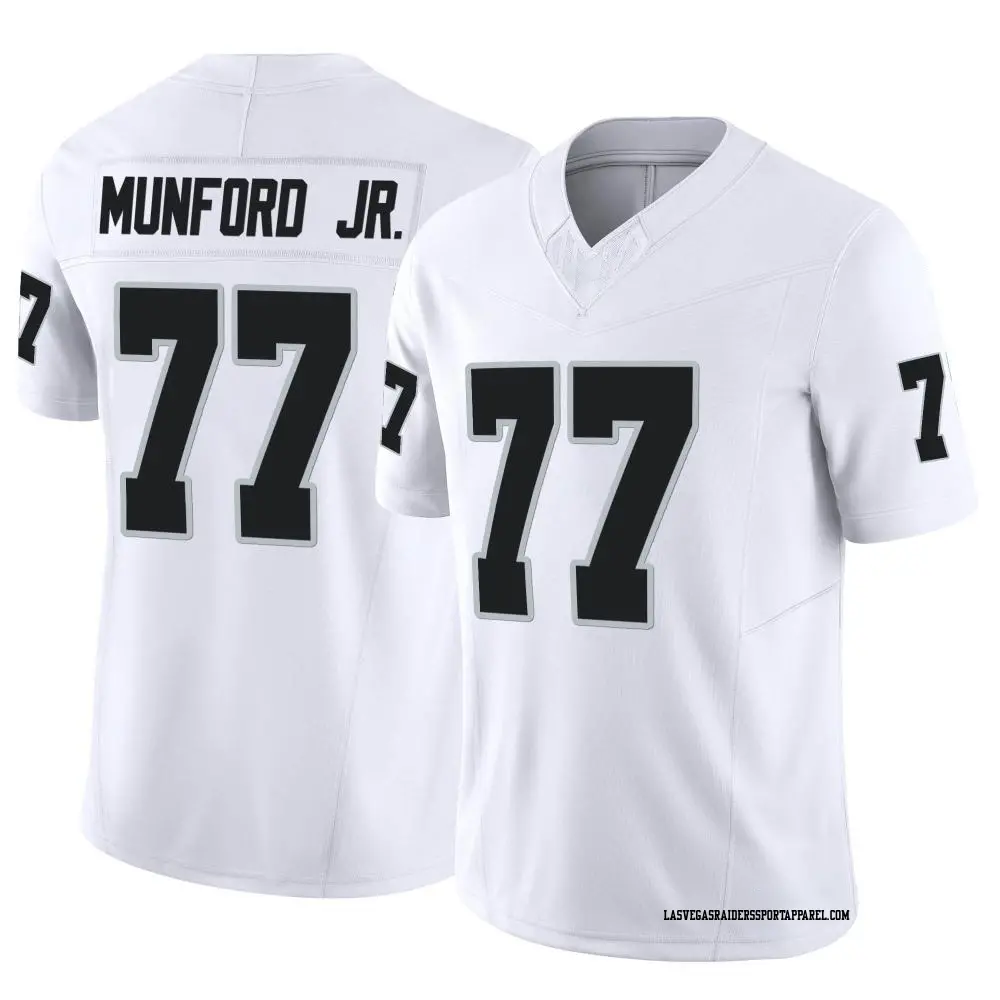 Limited White Youth Thayer Munford Jr. Las Vegas Raiders Vapor F.U.S.E. Jersey